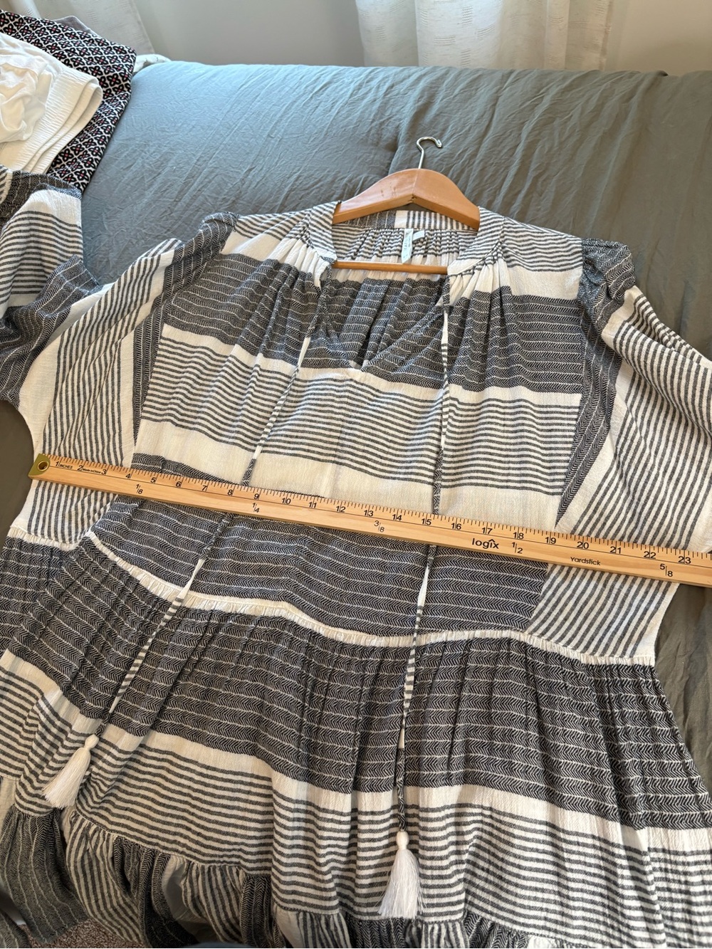 Anthropologie Seafolly Myra Jacquard Cover-Up Tunic Dress. Size S/M. - Picture 10 of 12
